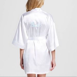 “Bride” robe